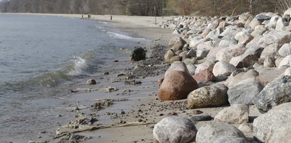 W czerwcu ruszy odbudowa plaży w Orłowie. Zniszczyły ją sztormy! Potrzeba wielu ton piasku