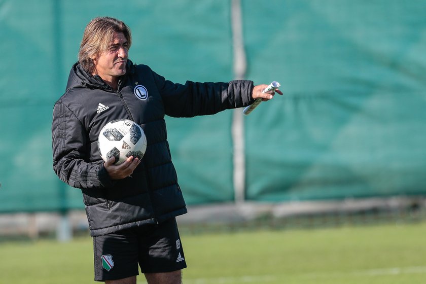 Pilka nozna. Ekstraklasa. Legia Warszawa. Trening. 02.10.2018