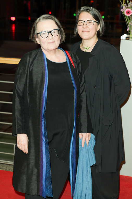 Agnieszka Holland i Kasia Adamik w Berlinie, 2017 r.