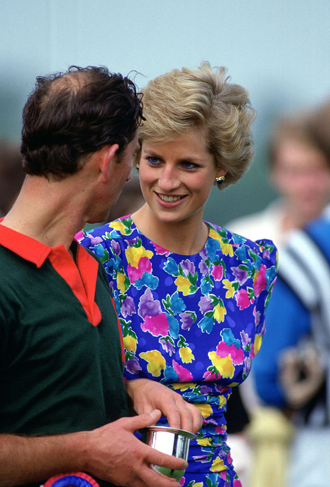 Księżna Diana na meczu polo w 1988 r.