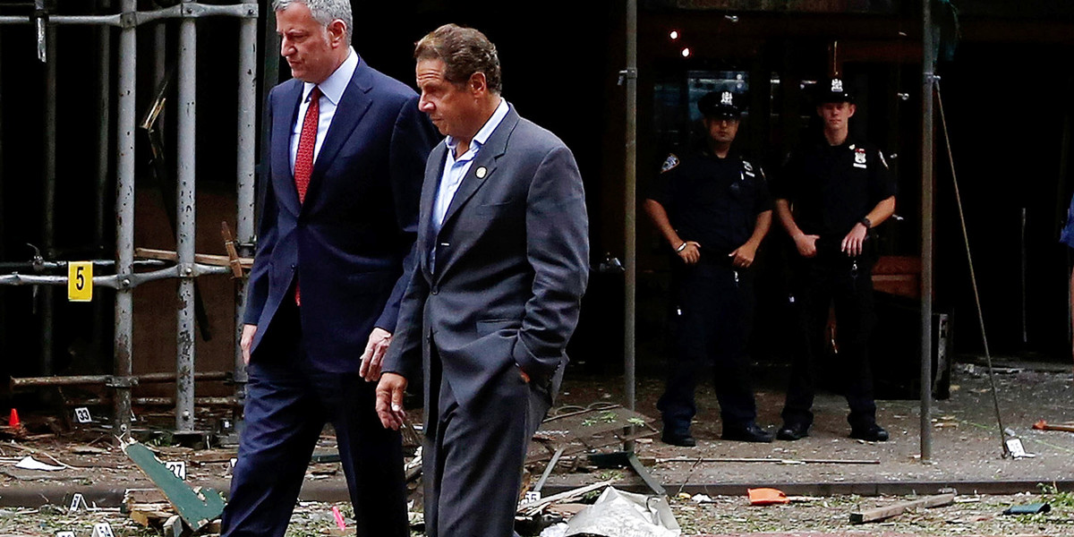 NY Gov. Cuomo: 'I would not be surprised' if bombings had 'foreign connection'