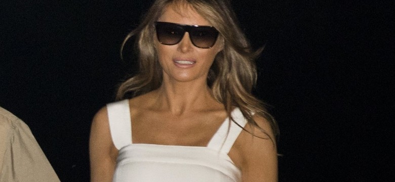Najlepsza osłoda kończącego się urlopu: Melania Trump w sukience o wartości auta wraca z wakacji. FOTO