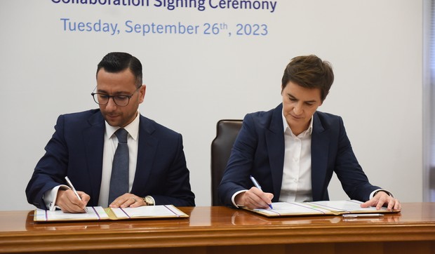 Brnabić potpisala memorandum sa "Fajzerom" o izgradnji BIO4 Kampusa