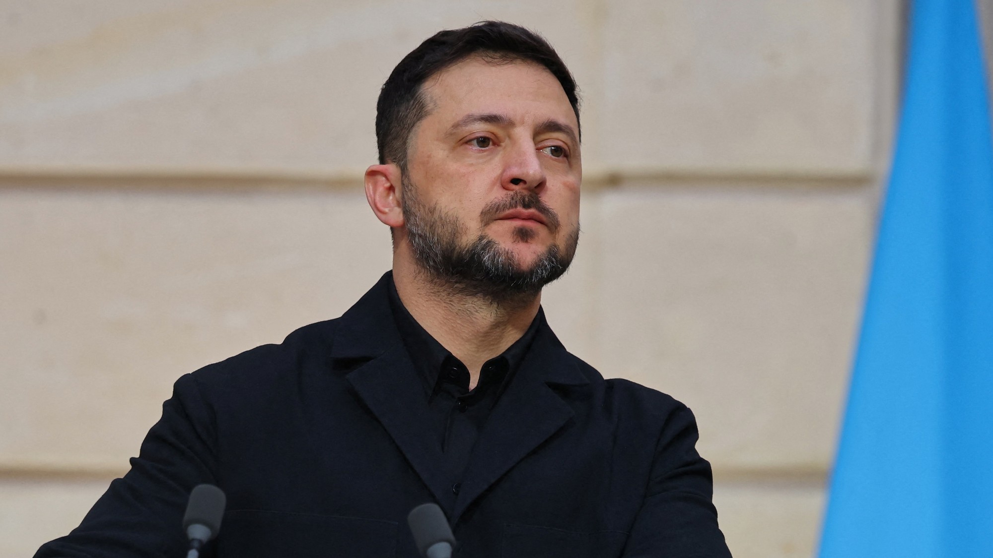Ukrajinský prezident Volodymyr Zelenskyj.