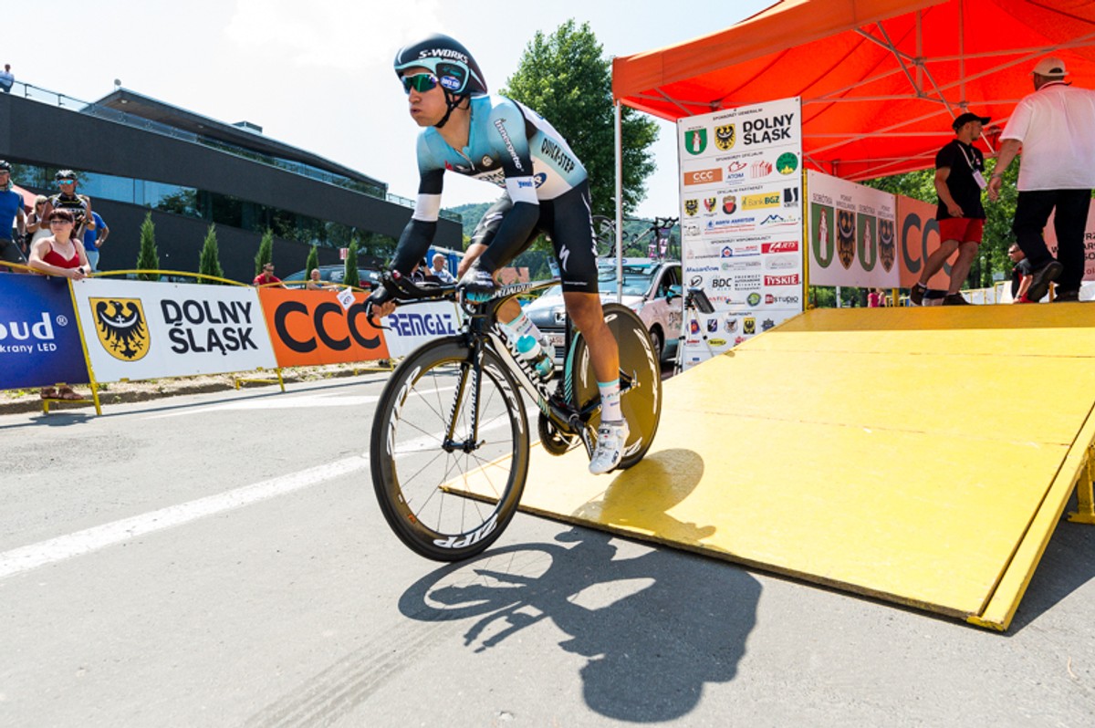 Tour de France: Michał Kwiatkowski trzeci na drugim etapie