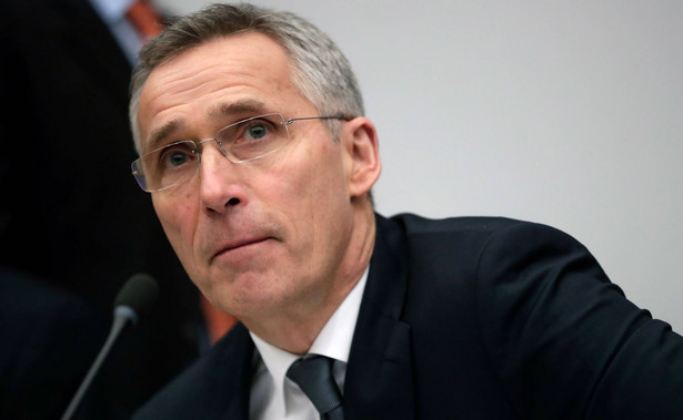 epa08215100 NATO Secretary General Jens Stoltenberg at the start of a NATO defence ministers meeting at NATO headquarter in Brussels, Belgium, 13 February 2020. EPA/STEPHANIE LECOCQ Dostawca: PAP/EPA.