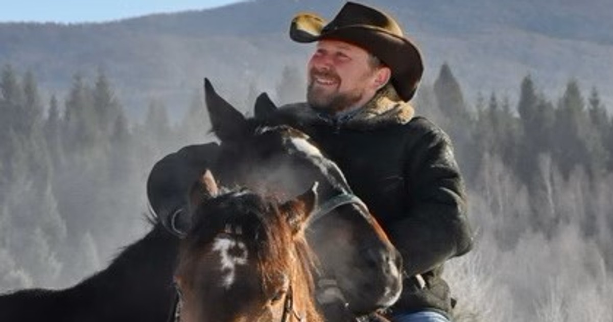 Krzysztof uciekł z Wiednia w Bieszczady. Został kowbojem
