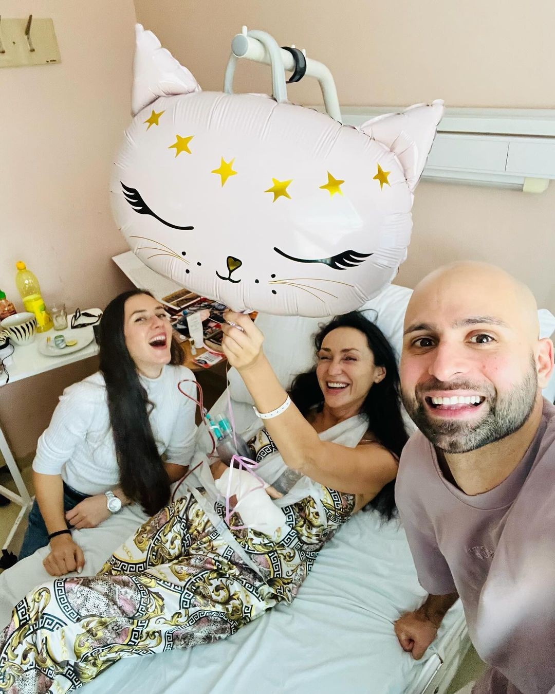 Sisu Sklovskú prekvapila v nemocnici návšteva.