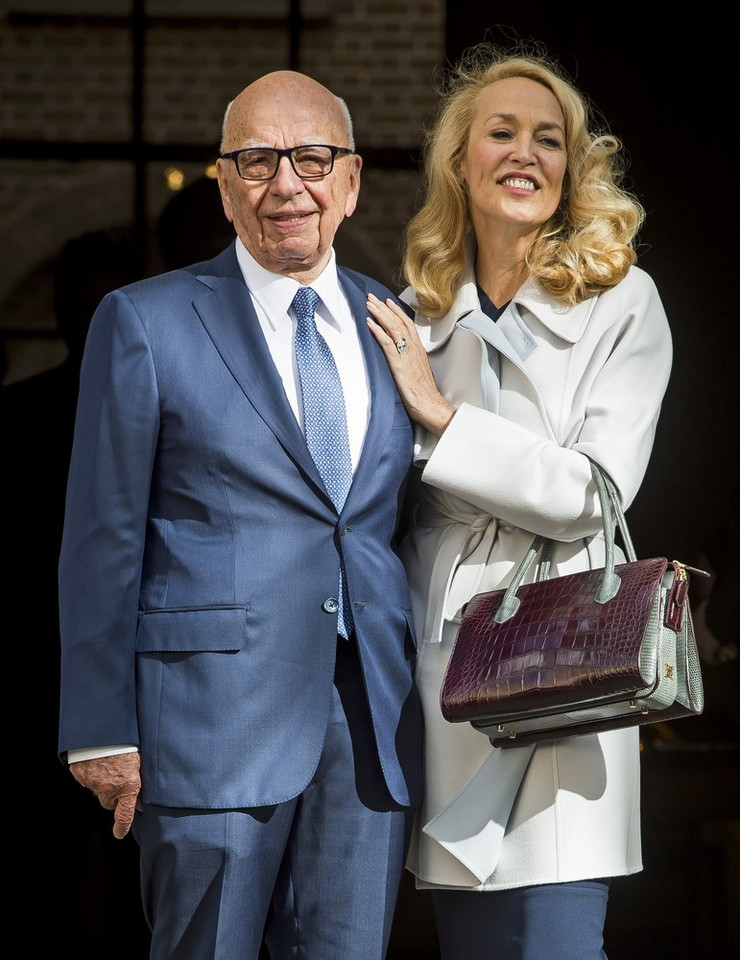 Rupert Murdoch i Jerry Hall