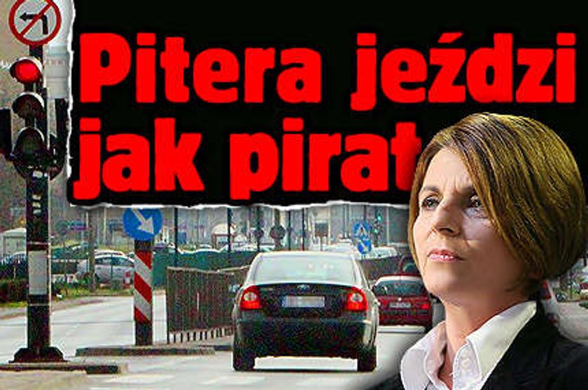 Pitera jeździ jak pirat! Foto