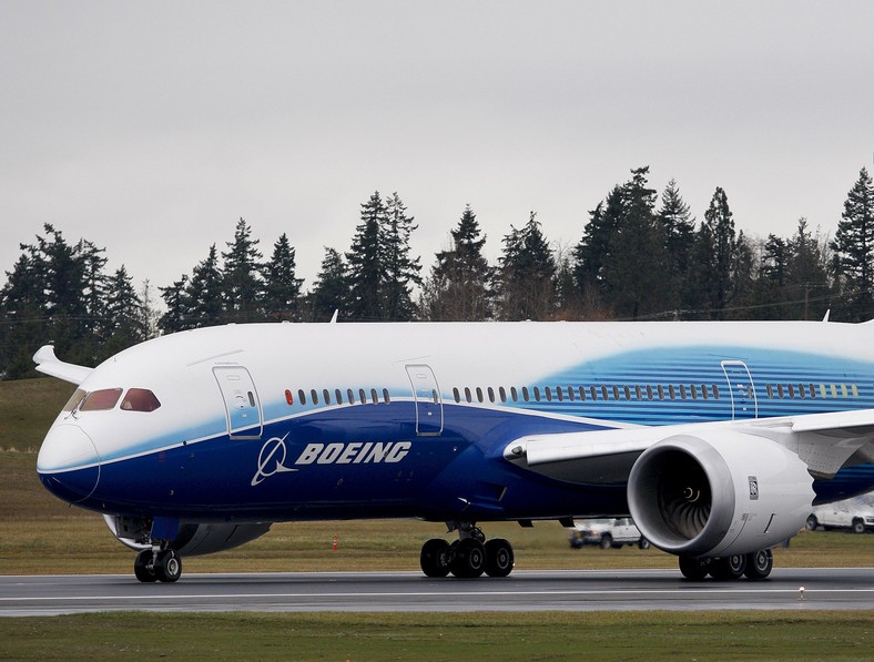 Boeing 787 Dreamliner.