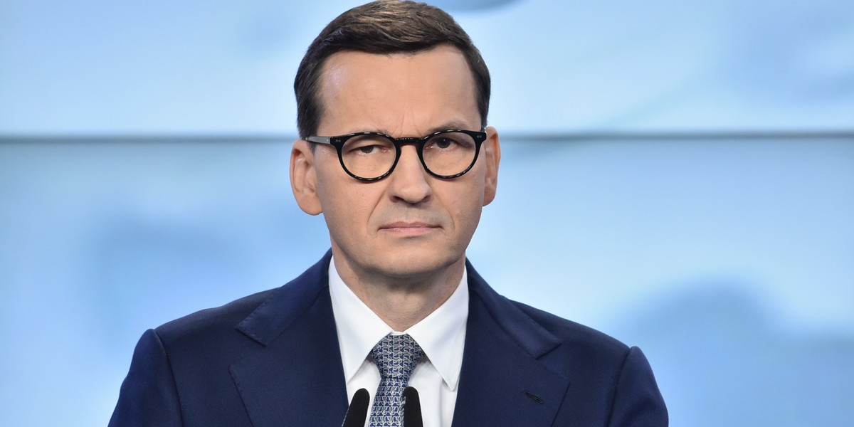 Premier Mateusz Morawiecki 