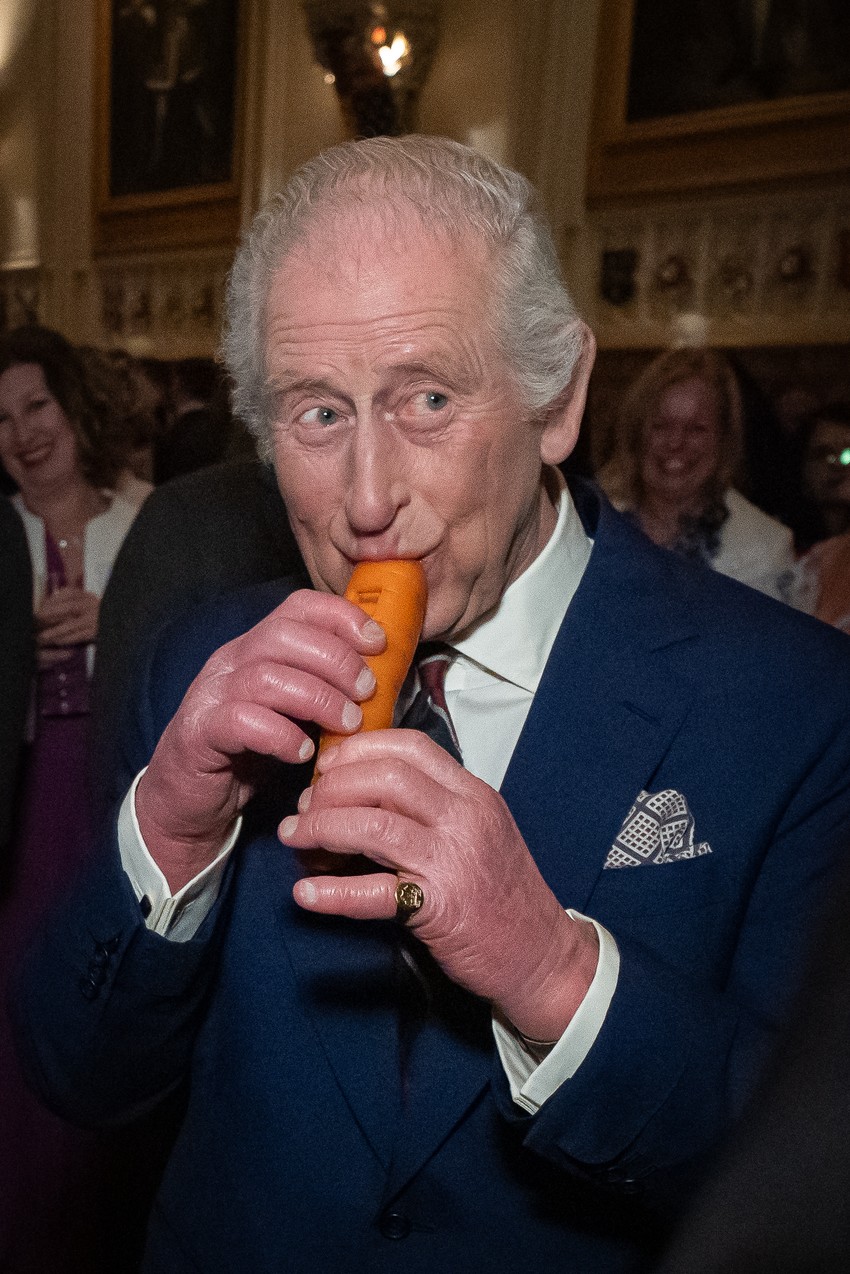 Kralj Čarls je rekao da će frula-šargarepu poneti kući