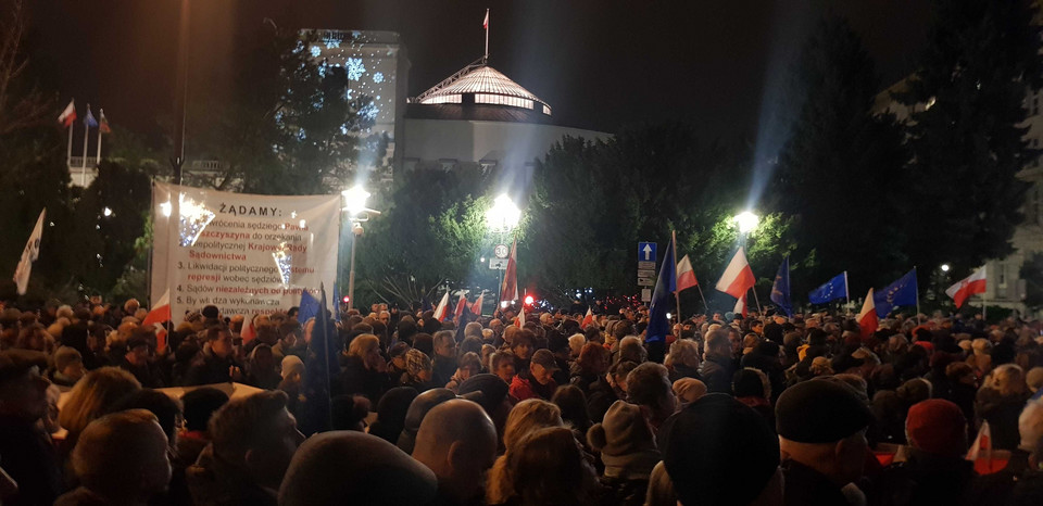 Demonstracja w Warszawie 