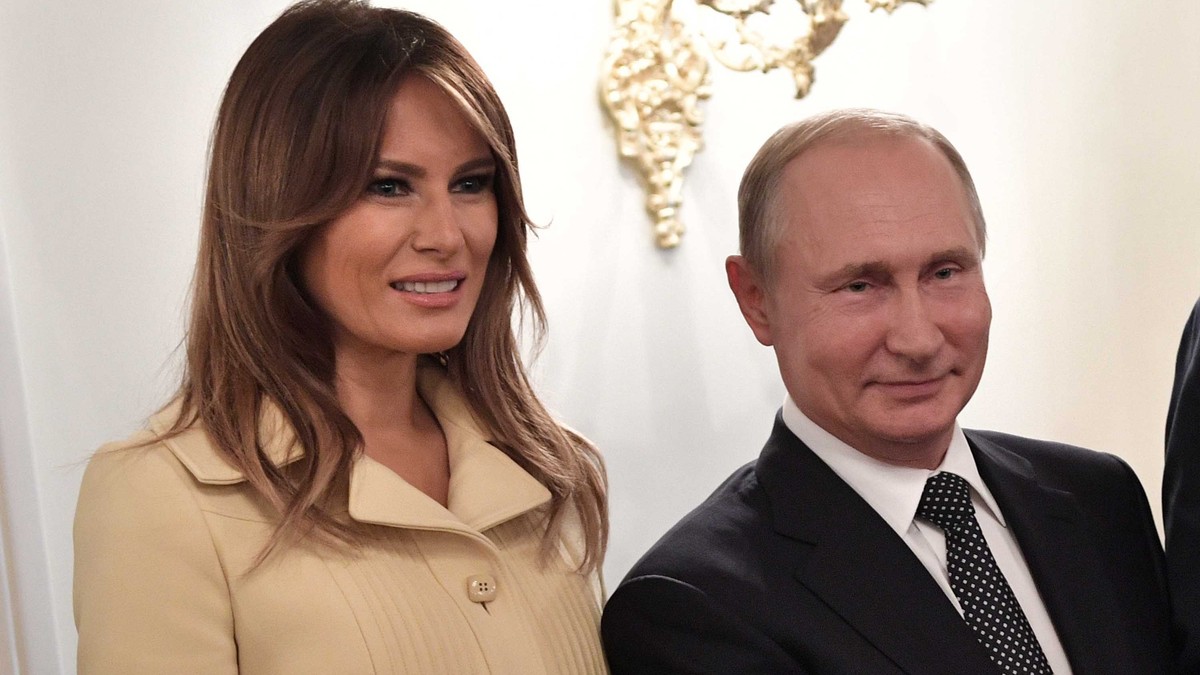 Melanija Tramp i Vladimir Putin