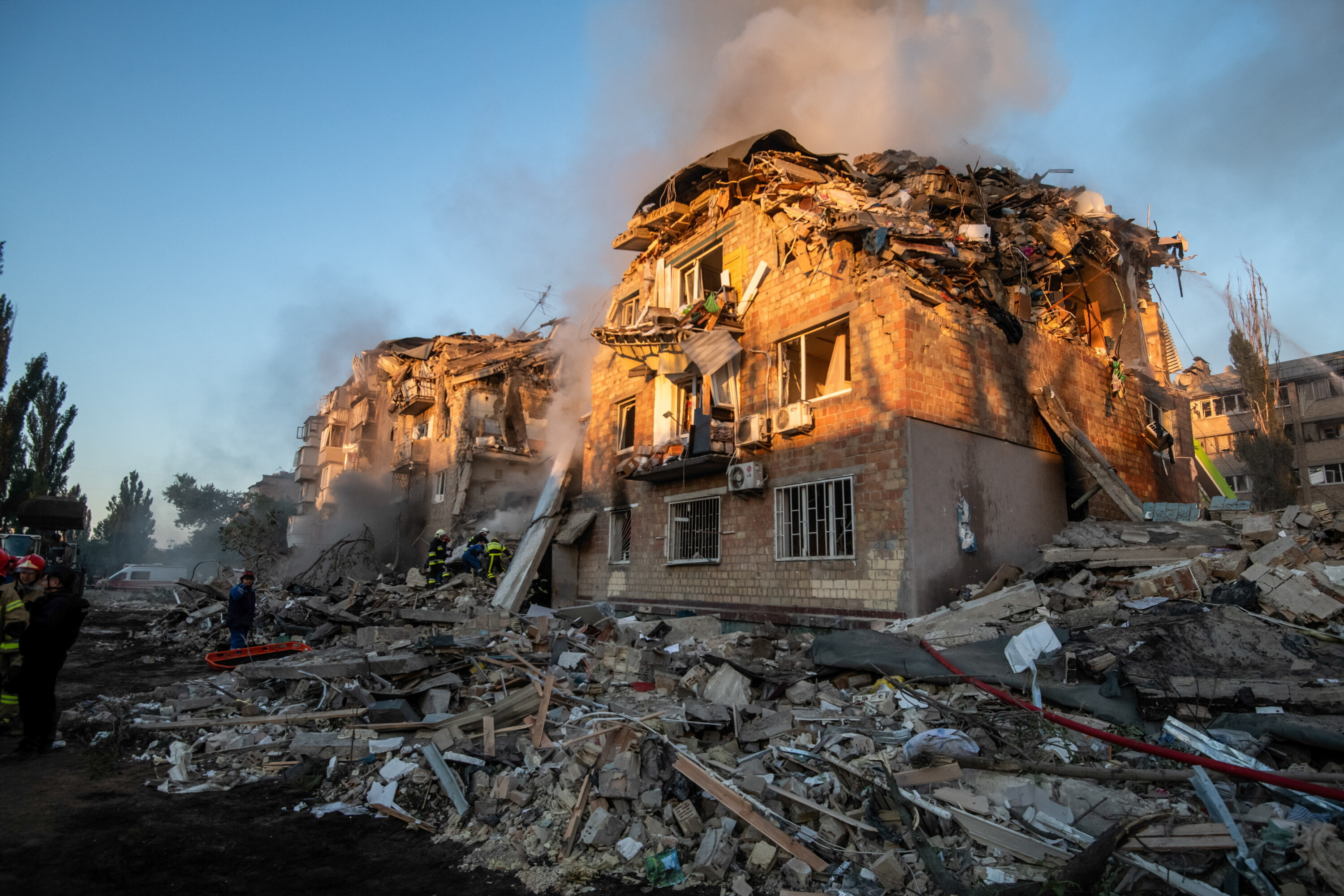 Rosja zaatakowała Kijów: 16 rannych, w tym 10-letnie dziecko i ciężarna