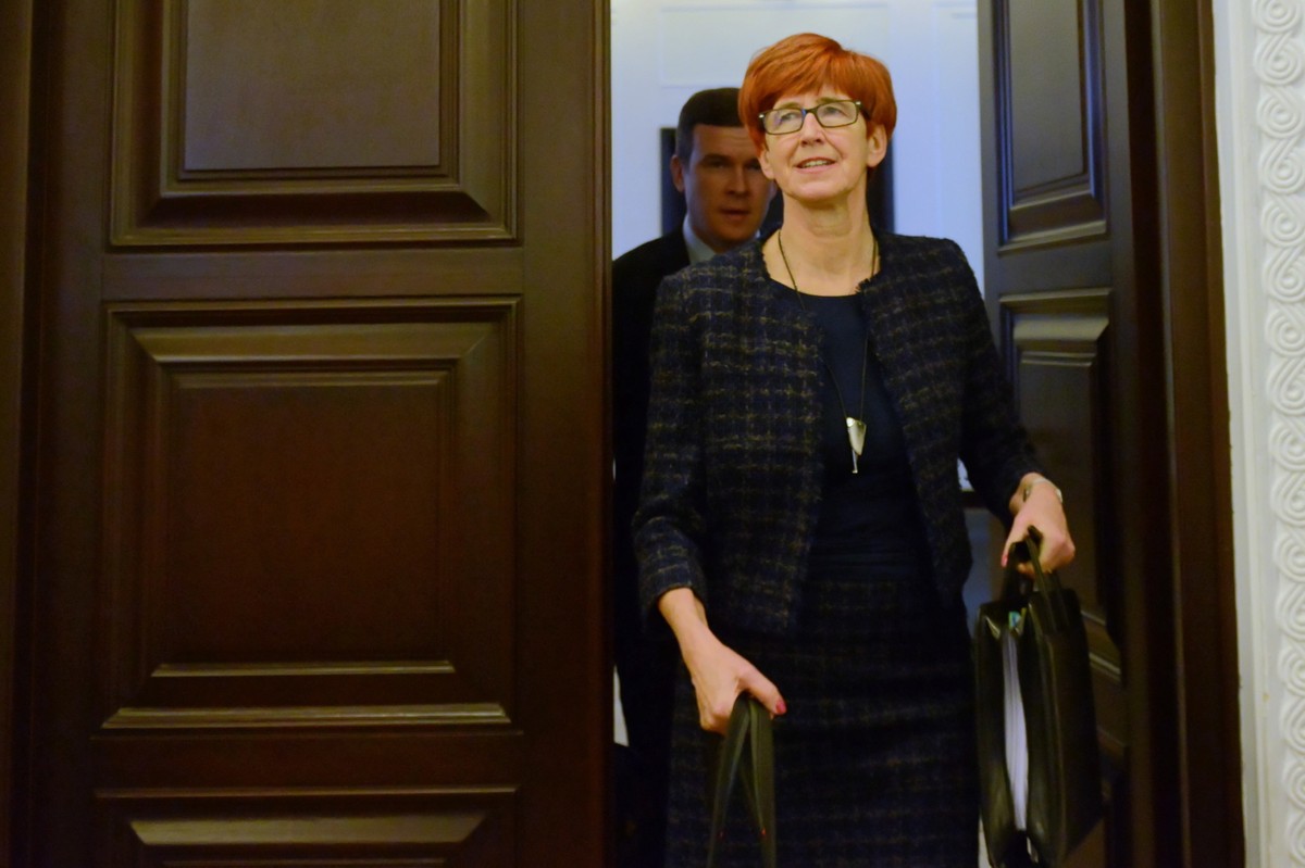 Minister rodziny, pracy i polityki społecznej Elżbieta Rafalska