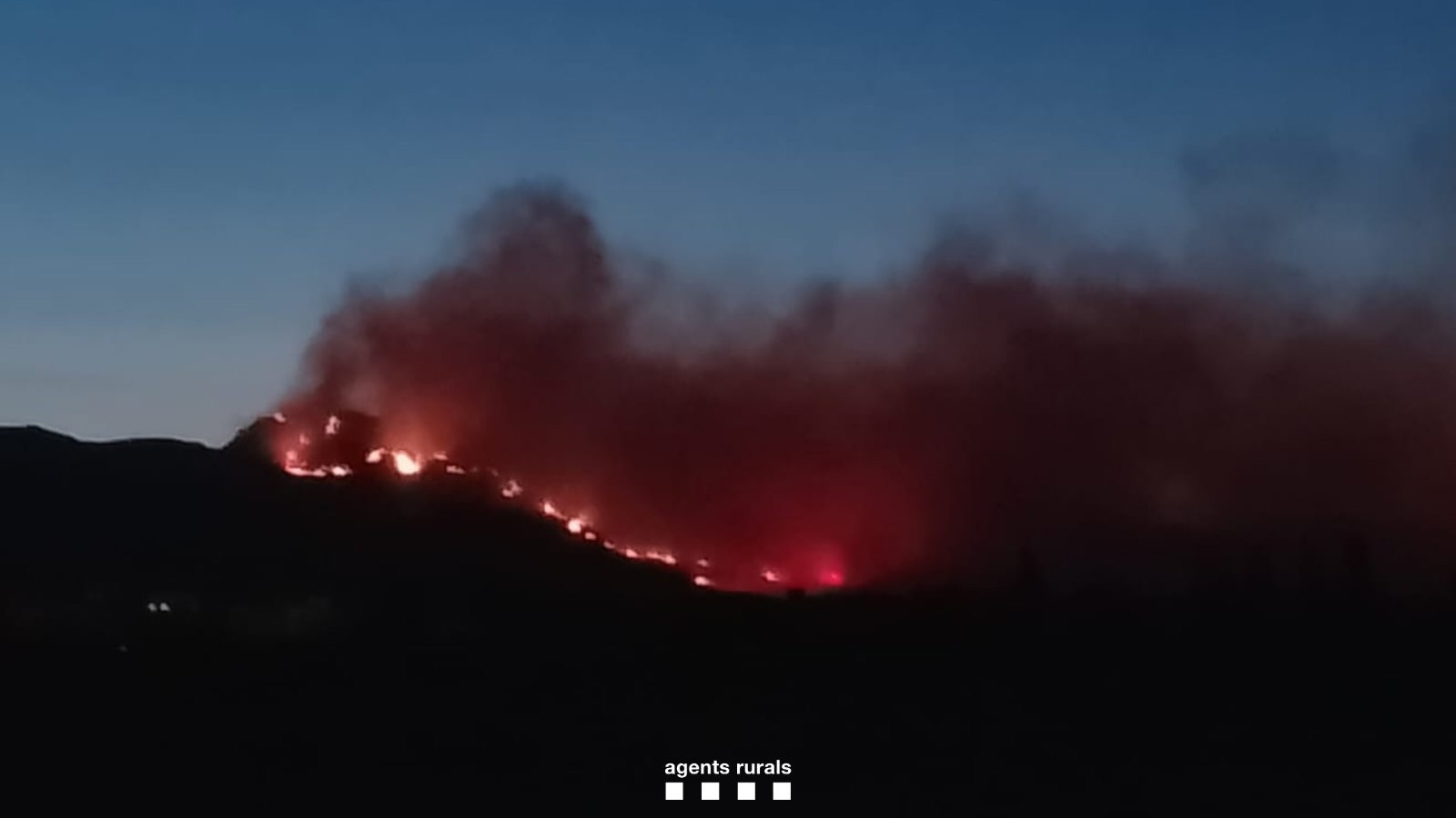 Illa solicita UME para incendio Paüls tras empeoramiento