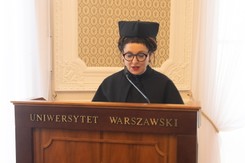 Olga Tokarczuk doktor honoris causa UW. Mówiła o Ukrainie i 'moskiewskim reżimie'