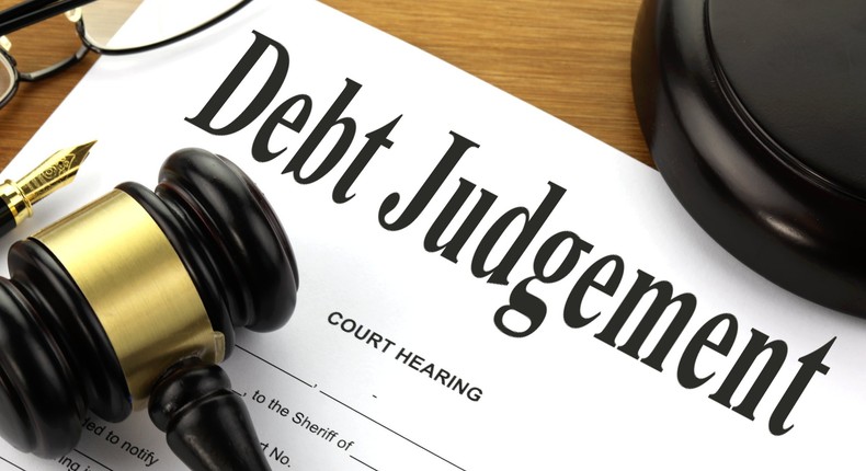 Judgement debt