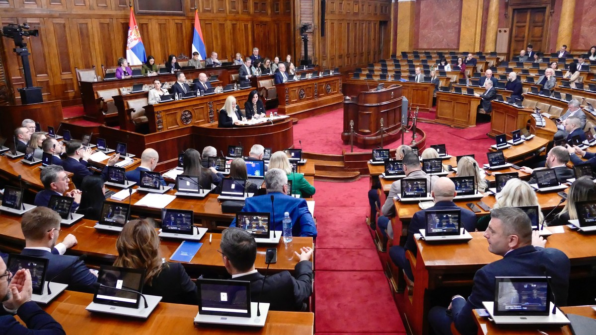 Sednica Skupštine Srbije