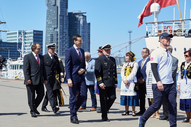 Marek Gróbarczyk i Mateusz Morawiecki