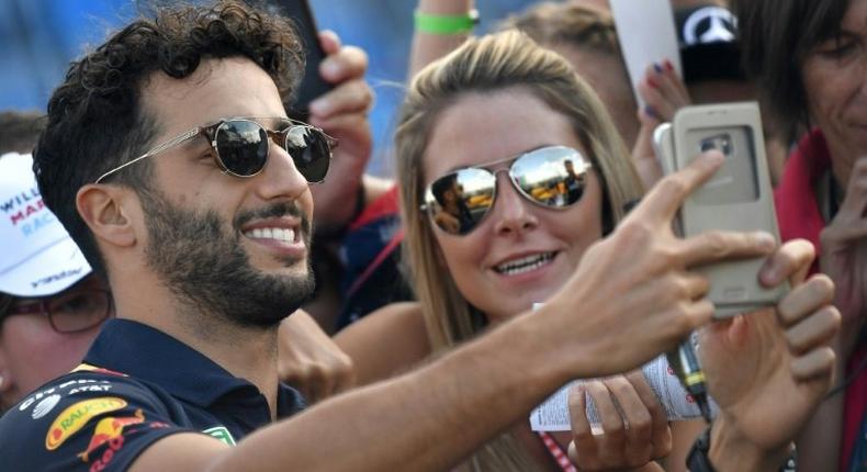 Red Bull's Daniel Ricciardo was quickest in opening free practice for the Hungarian Grand Prix