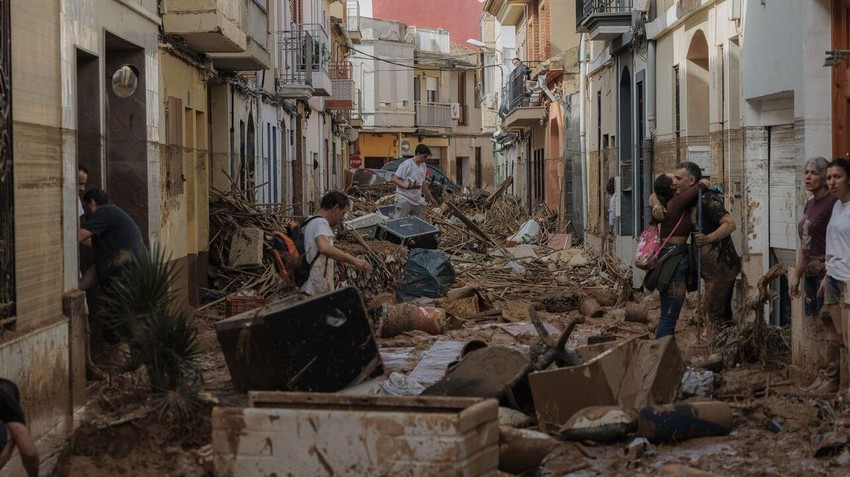 Region Valensije posle katastrofalnih poplava oktobra 2024. | Foto: Biel Aliño/EPA/Shutterstock