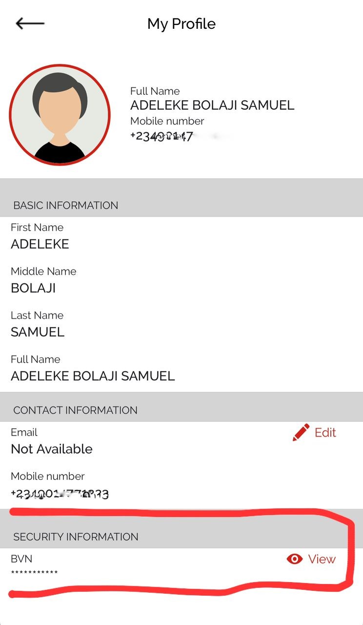 You should see your BVN if your bank provides that information on the app [Pulse Nigeria]