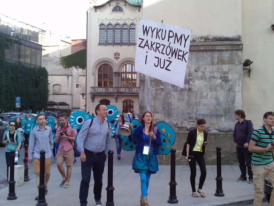 Protest ws. krakowskiego Zakrzówka