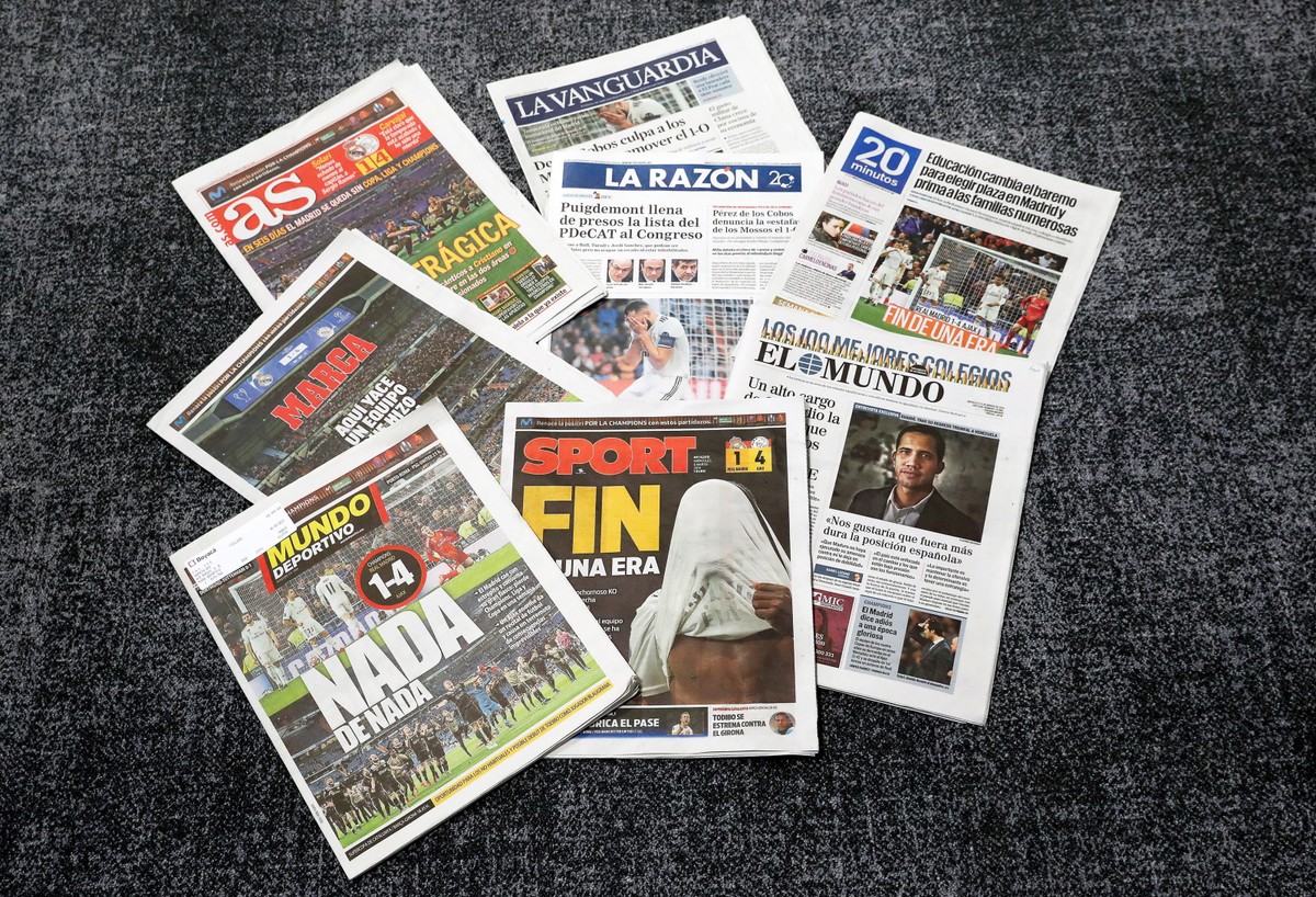 Liga Mistrzów: "Historyczna katastrofa, porażka stulecia, kompletna klapa". Media nie oszczędzają Realu Madryt