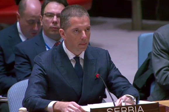 "PRIŠTINA SE UBRZANO NAORUŽAVA" Đurić na Sednici SB UN o KiM: "Povećava se neizvesnost i rizik od eskalacija" (VIDEO)