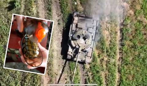 Nowy pomysł ukraińskich żołnierzy. To wybuchająca przynęta zrzucana z dronów