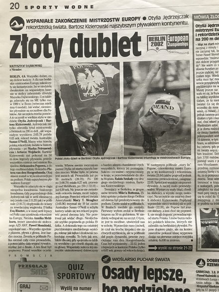 "Przegląd Sportowy" z 5 sierpnia 2002 r.