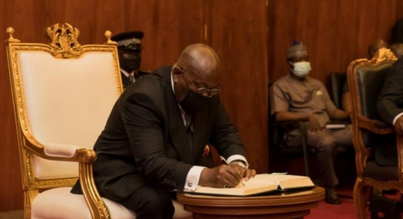 Akufo-Addo has signed 3 new tax bills into law