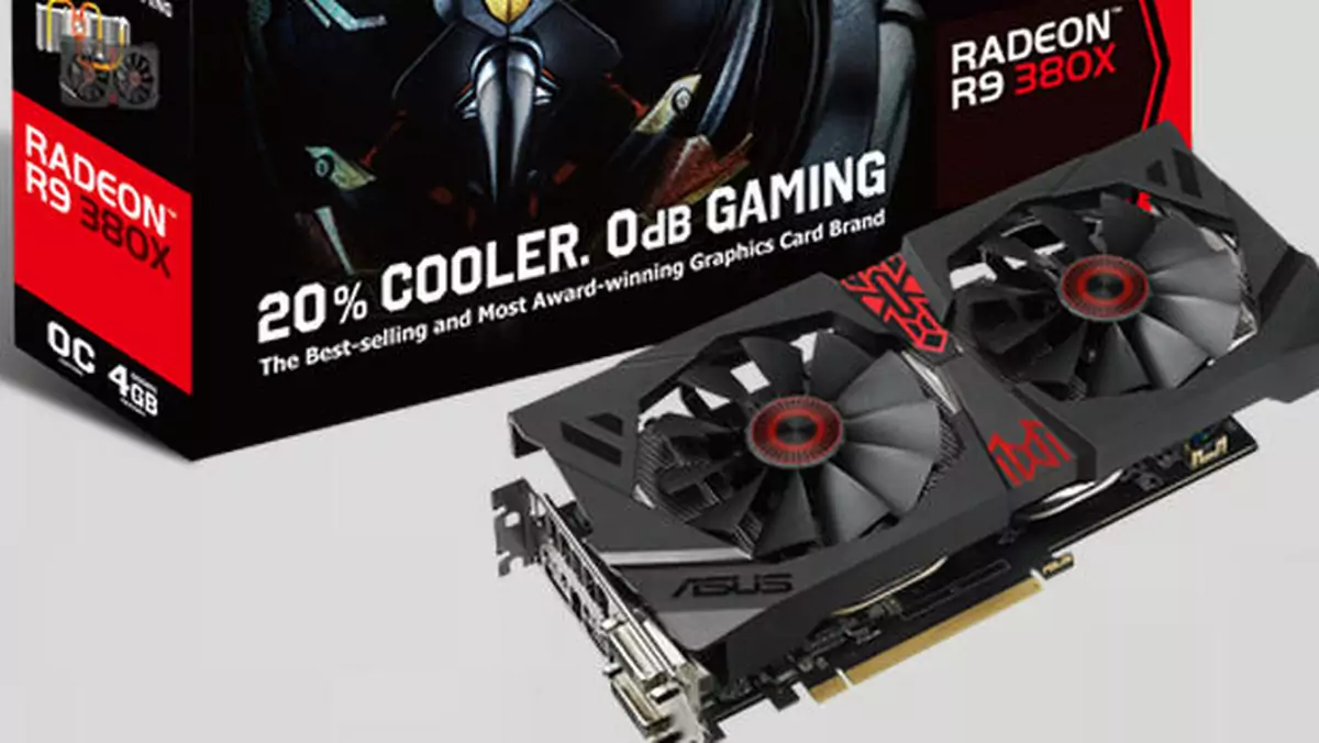 ASUS zapowiada kartę Strix R9 380X z bardzo wydajnym chłodzeniem