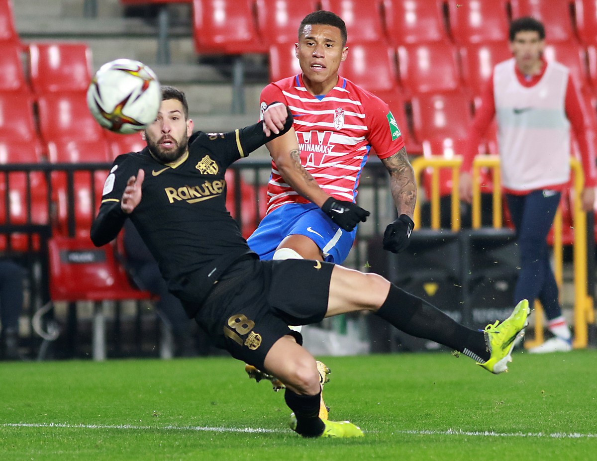 Darwin Machis i Jordi Alba