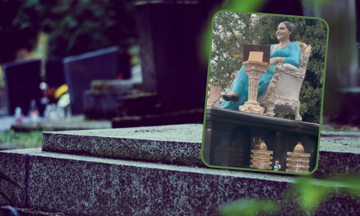 Pokazał niezwykły grób 16-letniej romskiej księżniczki. Nagranie stało się viralem