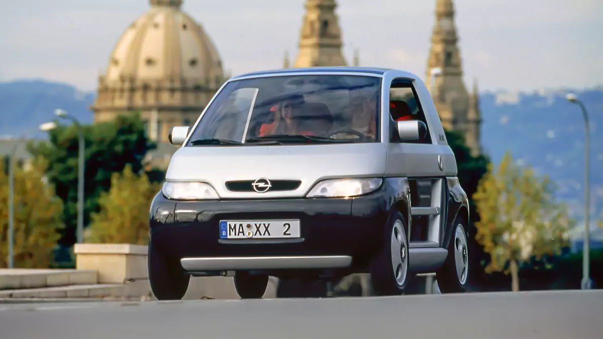 Opel Maxx – miejskie auto przyszłości z 1995 roku