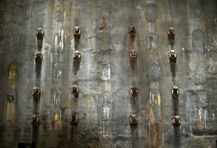 Ocalały mur oporowy z oryginalnego World Trade Center