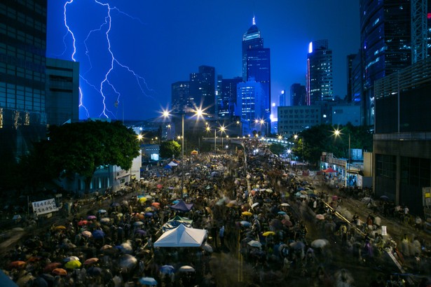 Prodemokratyczne protesty w Hongkongu