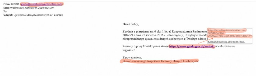 Dostałeś taką wiadomość? Koniecznie ją zignoruj