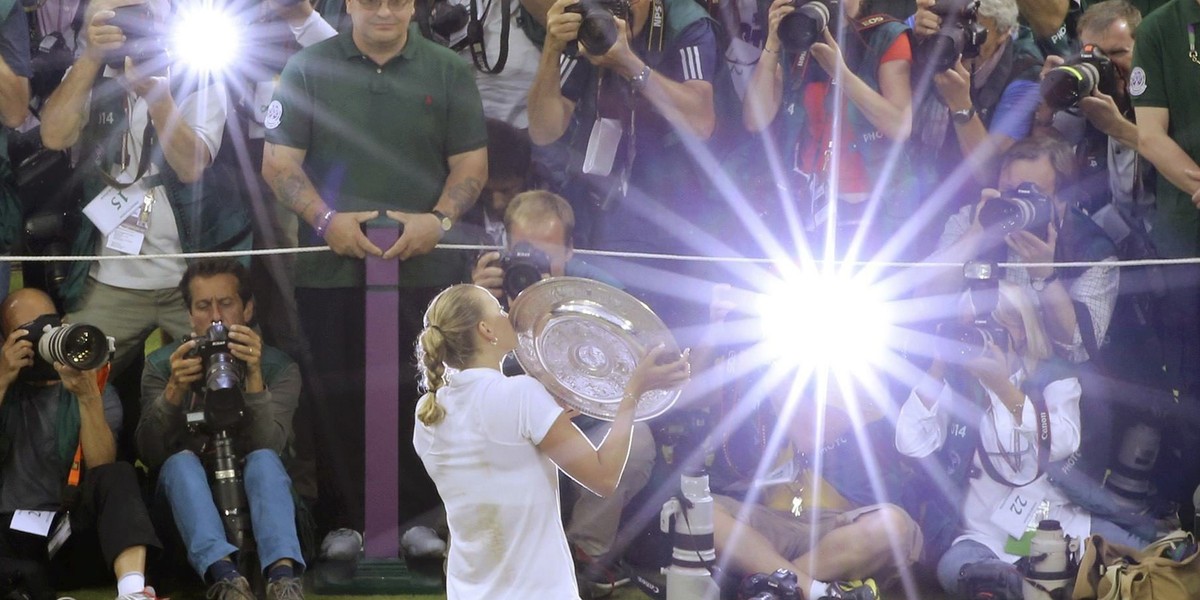 Kvitova wygrywa Wimbledon