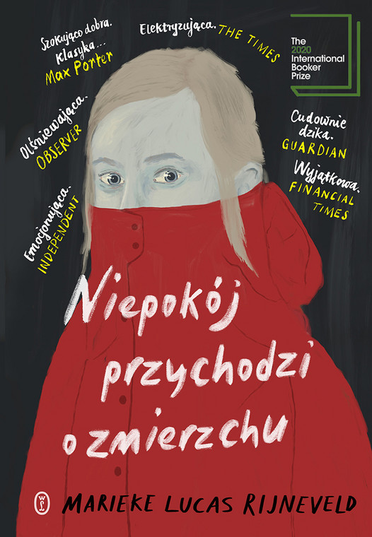 Marieke Lucas Rijneveld, "Niepokój przychodzi o zmierzchu" (okładka)