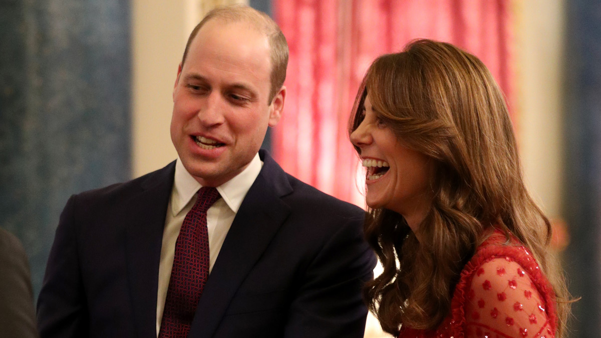Kate Middleton i książę William 