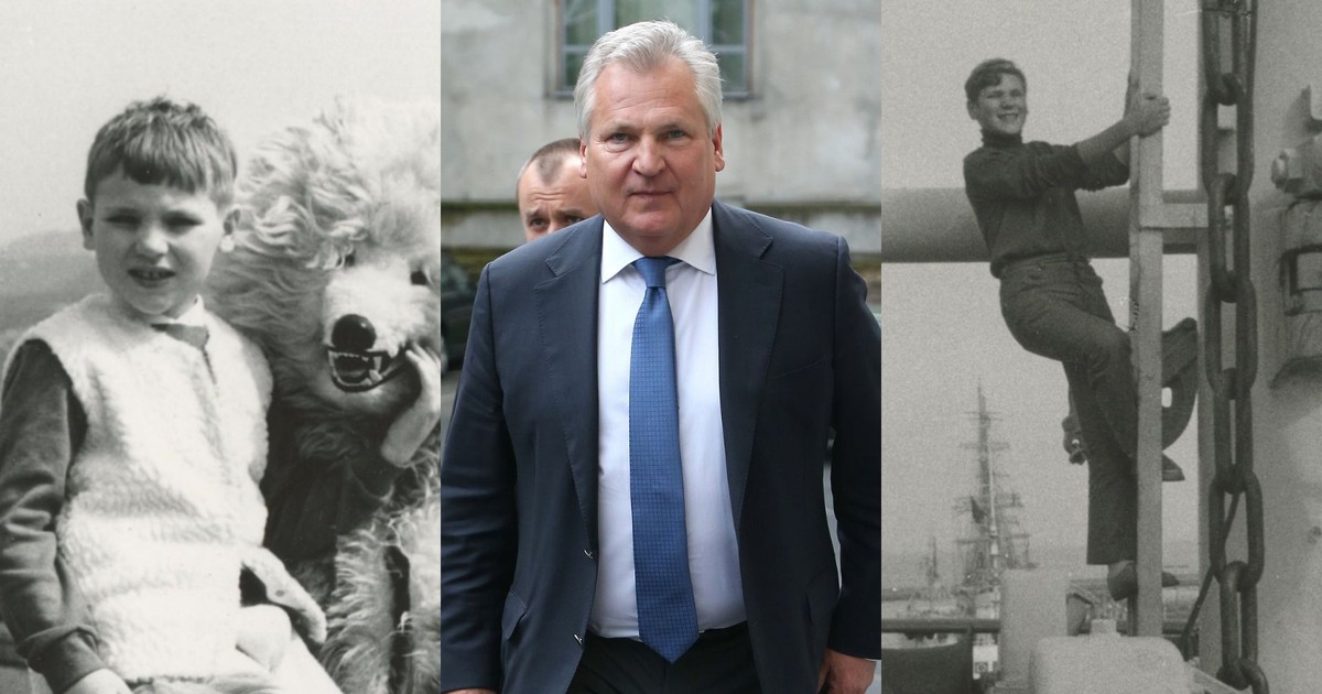 Aleksander Kwaśniewski na nieznanych zdjęciach. 