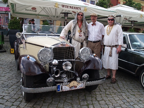 Zlot zabytkowych Mercedesów w Lesznie 8-10 czerwiec