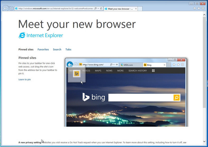 Internet Explorer 11 - 2013