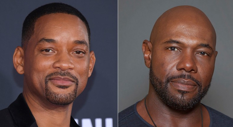 Will Smith and Antoine Fuqua
