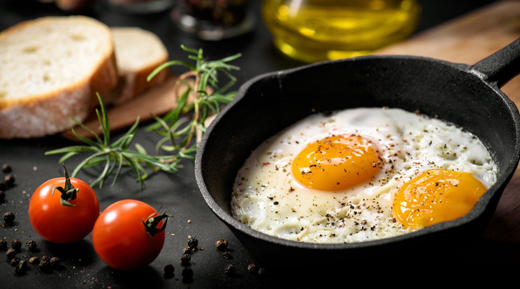 Érdemes reggelente tojást enni / Fotó: Shutterstock